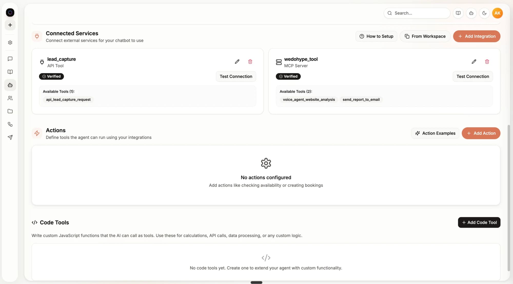 Liberators OS, Integrations